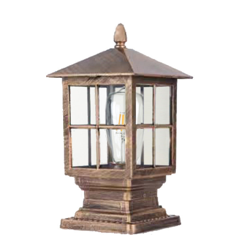 Classic Solar LED Post Lantern – Waterproof Outdoor Garden & Pathway Light