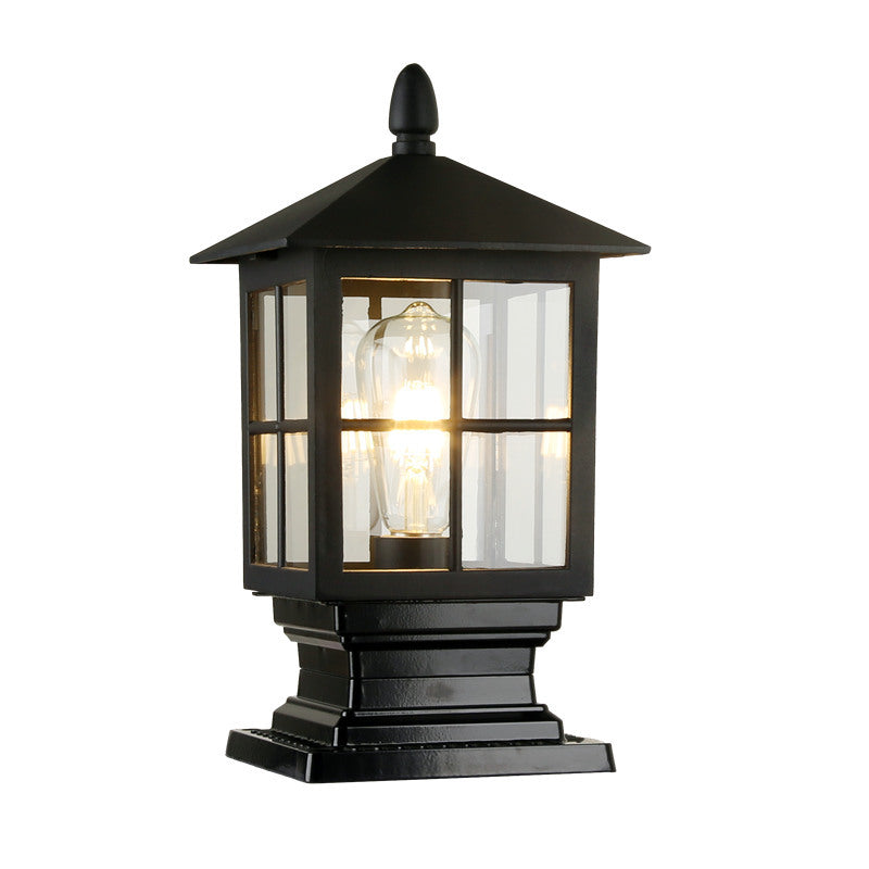 Classic Solar LED Post Lantern – Waterproof Outdoor Garden & Pathway Light