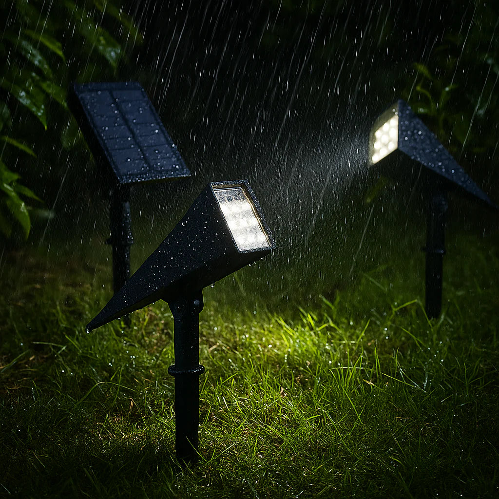 Solar LED Landscape Spotlight – Outdoor Waterproof Garden & Path Light