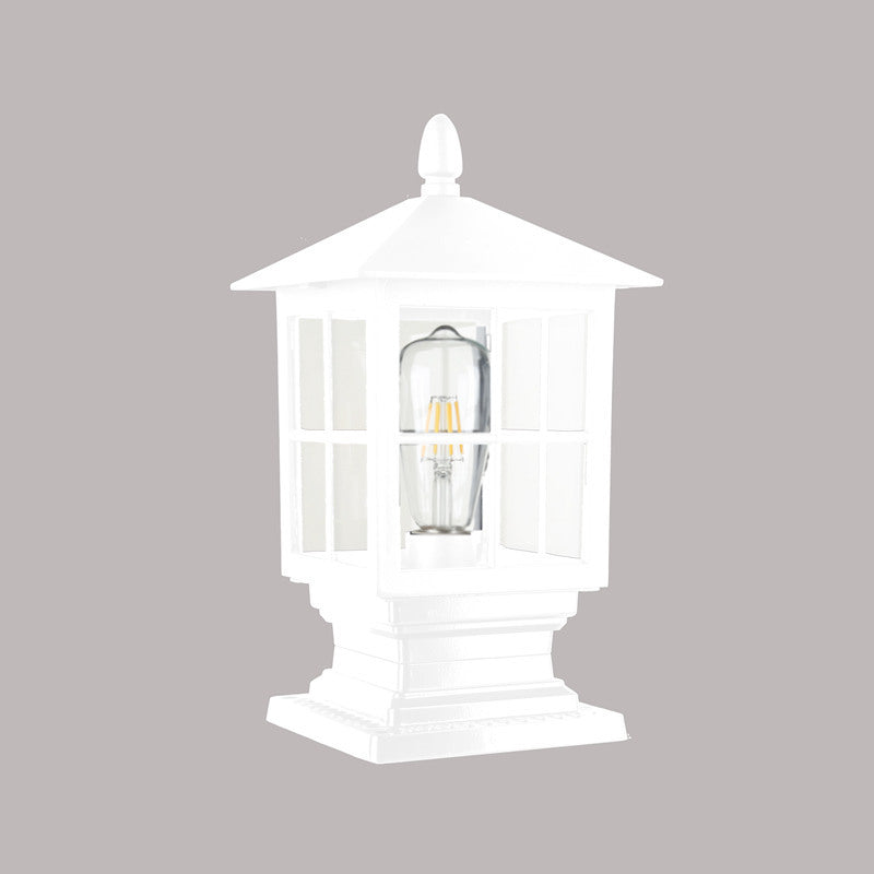 Classic Solar LED Post Lantern – Waterproof Outdoor Garden & Pathway Light