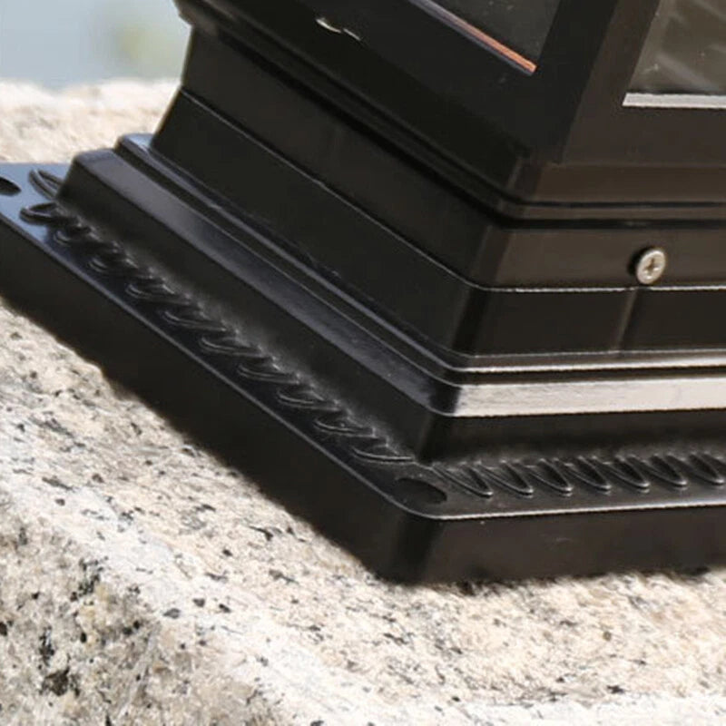 Classic Solar LED Post Lantern – Waterproof Outdoor Garden & Pathway Light