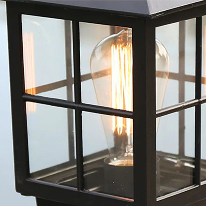 Classic Solar LED Post Lantern – Waterproof Outdoor Garden & Pathway Light